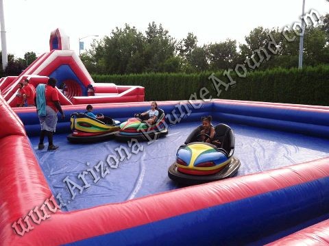 portable bumper cars for rent